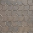 Brown/Charcoal Blend (Wave Pattern)