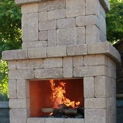 MorroStone Fireplace Kit