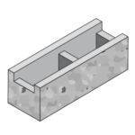 6x6x16 Bond Beam