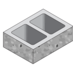 12x4x16 Standard Slump