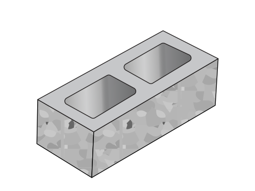 6x6x14 Corner Slump