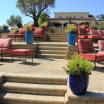 Allan Block Classic retaining wall Pismo Dou winery Paso Robles