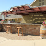 Morro Stone Outdoor Kitchen backyard oasis for entertaining