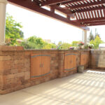 Morro Stone Outdoor Kitchen backyard oasis for entertaining